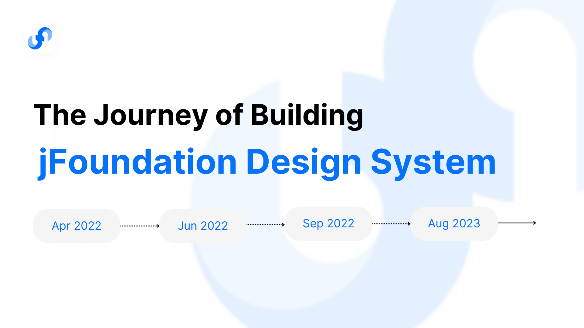 The journey of building jfoundation design systen